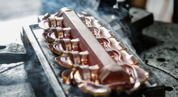 Forging of brass Valves