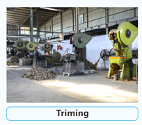 China Brass Ball Valve Production Process -trimming