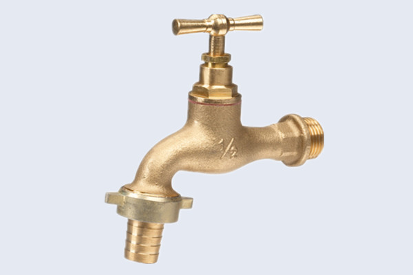 Casted brass bibcock
