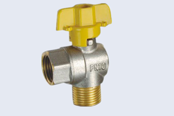 Angle Brass Gas Ball Valve N10112010