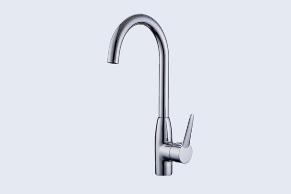 China Single Hole Kitchen Faucet Gooseneck Kitchen Faucet