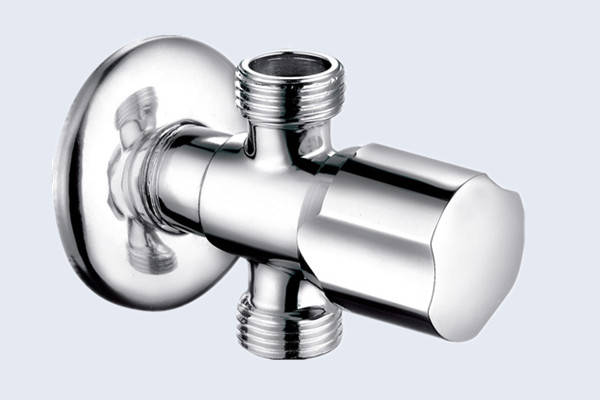 G1/2 Triangle Valve 3 Way Water Angle Valve One In Two Out Balcony  Accessories