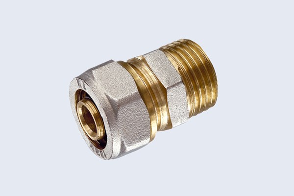 China Female Tee Brass Compression Fitting For Al-pex Pipe Manufacturer and  Supplier