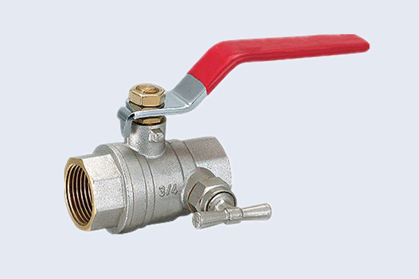 Brass Ball Valve with Drain N10111402
