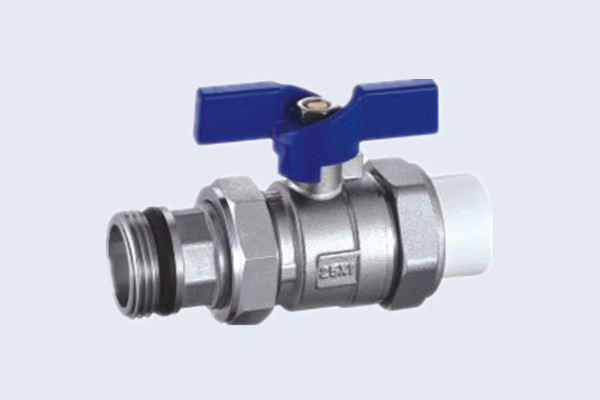 Brass Ball Valve with butterfly handle N10111415