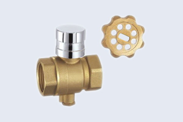 Magnetic Lockable Brass Drain Ball Valve N10112502