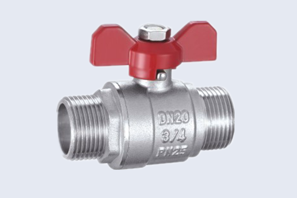 PN25 T-handle Nickel-plated Brass Ball Valve N10111202MM