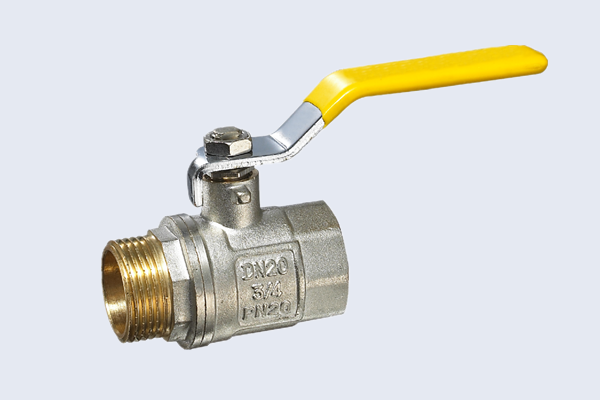 Forged NP Brass Gas Ball Valve with Flat Handle N10112001FM