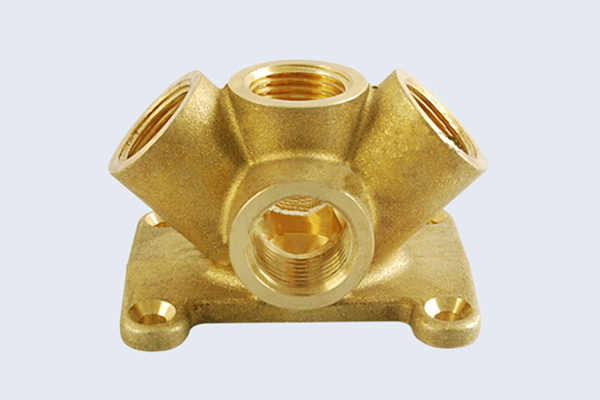 Customized Brass Fittings - 5-way Brass Distributor N30171003