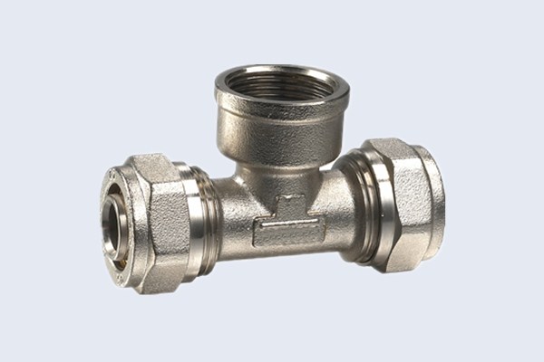 Nickel-plated Brass Pex Fittings Female Tee N30161018